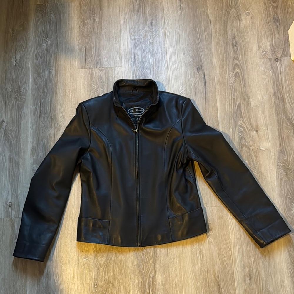 Women's Black Buttery Soft Leather Jacket